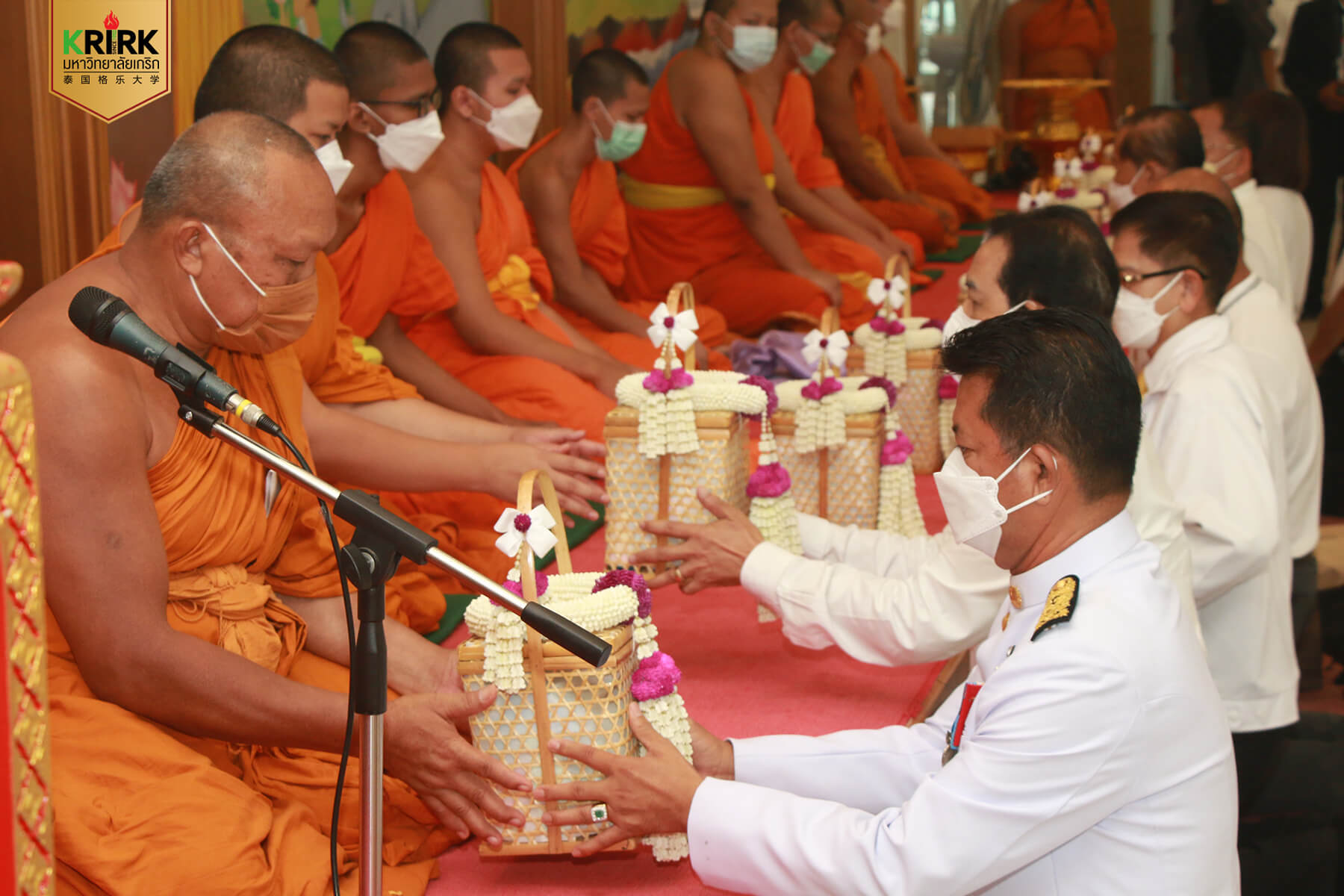 ทอดผ้าป่าสามัคคีสนับสนุนทุนเล่าเรียนหลวง ให้กับภิกษุสามเณรในเขตมีนบุรี ณ.วัดบำเพ็ญเหนือ